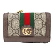 Gucci Vintage Pre-owned Laeder plnbcker Beige, Dam