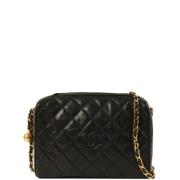 Chanel Vintage Pre-owned Laeder chanel-vskor Black, Dam