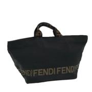 Fendi Vintage Pre-owned Tyg fendi-vskor Black, Dam