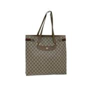 Gucci Vintage Pre-owned Laeder gucci-vskor Beige, Dam