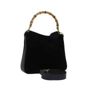 Gucci Vintage Pre-owned Mocka gucci-vskor Black, Dam