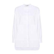 Max Mara Vit Skjorta Nanda Italiensk Bomull White, Dam