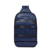 Piquadro Axelväska Blue, Unisex