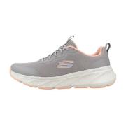 Skechers Edgeride Smooth Sneakers Gray, Dam