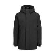 Jack & Jones Vinter Parka Jacka Black, Herr