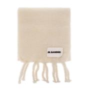 Jil Sander Fransad halsduk Beige, Herr