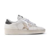 Golden Goose Vita Lädersneakers Snygg Design White, Dam