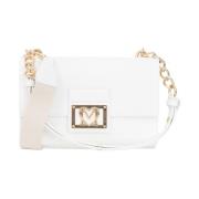 Love Moschino Saffiano Läder Plånbok White, Dam