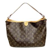 Louis Vuitton Vintage Pre-owned Tyg louis-vuitton-vskor Brown, Dam