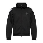 Emporio Armani EA7 Hoodie Black, Herr