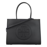 Tory Burch Svart Handväska Ella Bio Liten Tote Black, Dam