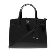 Tory Burch Handväska Robinson Liten Black, Dam