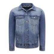 Local Fanatic Denim Jeansjackor Herr - Rj-966 Blue, Herr