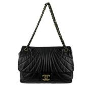 Chanel Vintage Pre-owned Laeder chanel-vskor Black, Dam