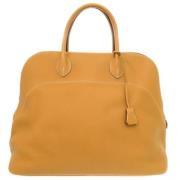 Hermès Vintage Pre-owned Tyg handvskor Yellow, Herr