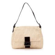 Fendi Vintage Pre-owned Canvas axelremsvskor Brown, Dam