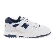 New Balance Perforerade Lädersneakers White, Herr