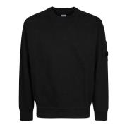 C.p. Company Crewneck Sweatshirt Black, Herr