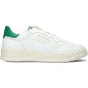 Pantofola d'Oro Låg Grön Accent Läder Sneakers White, Herr