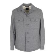 Hugo Boss Lana Overshirt Gray, Herr