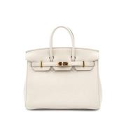 Hermès Vintage Pre-owned Laeder handvskor White, Dam