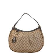 Gucci Vintage Pre-owned Laeder gucci-vskor Beige, Dam