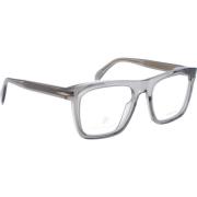 Eyewear by David Beckham Ikoniska Glasögon med 3-års Garanti Gray, Her...