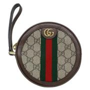 Gucci Vintage Pre-owned Tyg gucci-vskor Brown, Dam