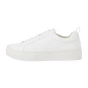 Vagabond Shoemakers Vit Läder Platform Sneaker White, Dam