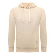 Enos Hoodie Herr - Klassiska huvtröjor med huva Beige, Herr