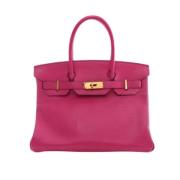 Hermès Vintage Pre-owned Laeder handvskor Pink, Dam