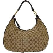 Gucci Vintage Pre-owned Laeder gucci-vskor Beige, Dam