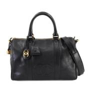 Chanel Vintage Pre-owned Laeder chanel-vskor Black, Dam