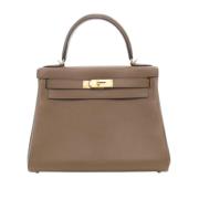 Hermès Vintage Pre-owned Laeder handvskor Brown, Dam