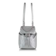 Chanel Vintage Pre-owned Laeder axelremsvskor Gray, Dam