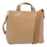 Prada Vintage Pre-owned Laeder prada-vskor Beige, Dam