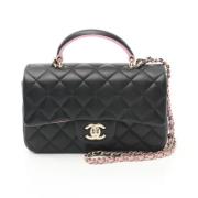 Chanel Vintage Pre-owned Laeder chanel-vskor Black, Dam