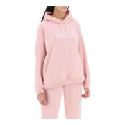 Versace 1978 Re-Edition Logo Hoodie Pink, Dam