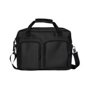 Rains Texel Tech Bag Black, Herr