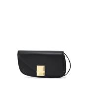 Salvatore Ferragamo Svart Fiamma XS Modeväska Black, Dam