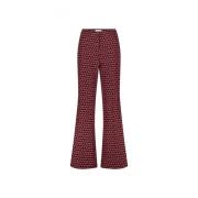 Fabienne Chapot Puck Trousers Red, Dam