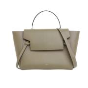 Celine Vintage Pre-owned Laeder handvskor Green, Dam