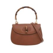 Gucci Vintage Pre-owned Laeder handvskor Brown, Dam