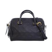 Louis Vuitton Vintage Pre-owned Laeder handvskor Black, Dam