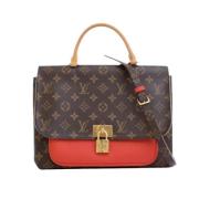 Louis Vuitton Vintage Pre-owned Canvas louis-vuitton-vskor Brown, Dam