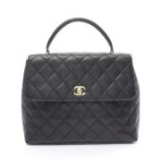 Chanel Vintage Pre-owned Laeder chanel-vskor Black, Dam