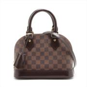 Louis Vuitton Vintage Pre-owned Canvas handvskor Brown, Dam