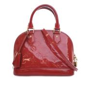 Louis Vuitton Vintage Pre-owned Laeder handvskor Red, Dam