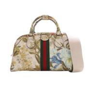 Gucci Vintage Pre-owned Belagd canvas handvskor Multicolor, Dam