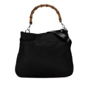 Gucci Vintage Pre-owned Nylon handvskor Black, Dam